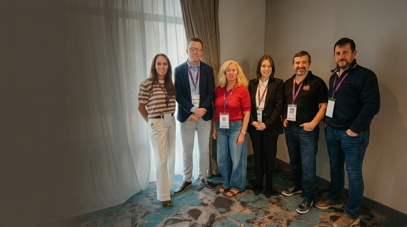 PALI board members with IAAT partners at the 2026 AGM
